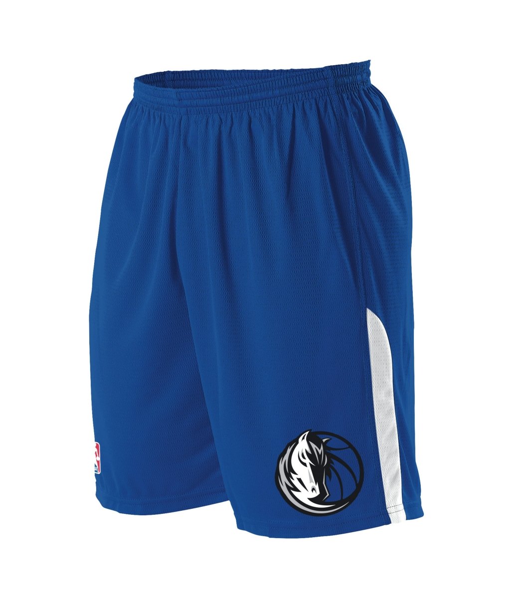 Augusta Sportswear NBA LOGO'D SHORTS - Augusta Sportswear A205LA NBA ROYAL/WH/DAL MAVERICKS S