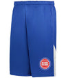 Augusta Sportswear NBA LOGO'D SHORTS - Augusta Sportswear A205LA NBA ROYAL/WHITE/DET PISTONS S