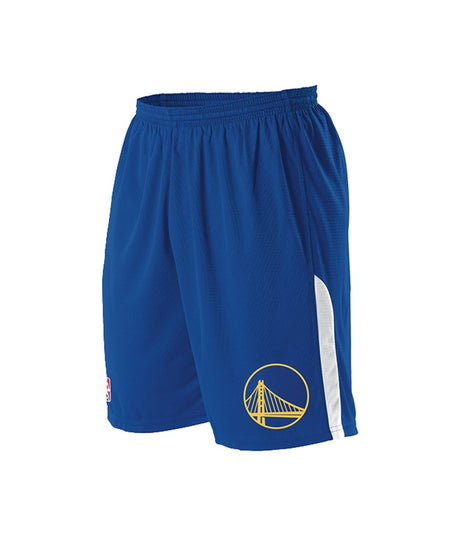 Augusta Sportswear NBA LOGO'D SHORTS - Augusta Sportswear A205LA NBA ROYAL/WHITE/GS WARRIORS S
