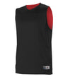 Augusta Sportswear NBA REVERSIBLE TEAM BASKETBALL JERSEY - Augusta Sportswear A105BA BLACK/RED (BA) S