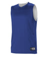 Augusta Sportswear NBA REVERSIBLE TEAM BASKETBALL JERSEY - Augusta Sportswear A105BA ROYAL/WHITE (BA) S