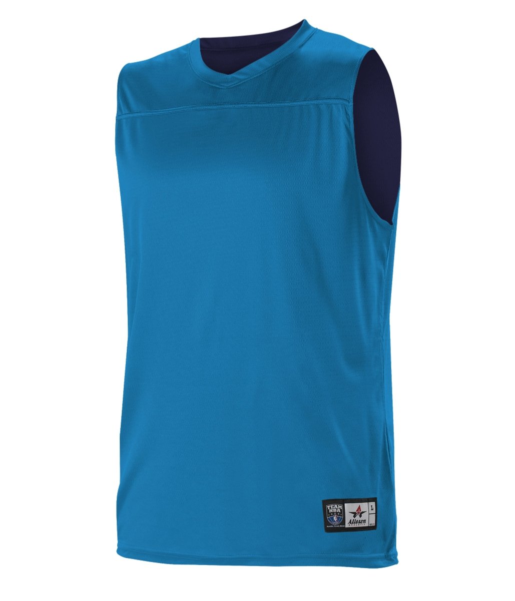 Augusta Sportswear NBA REVERSIBLE TEAM BASKETBALL JERSEY - Augusta Sportswear A105BA THUNDER BLUE/NAVY (BA) S