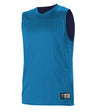 Augusta Sportswear NBA REVERSIBLE TEAM BASKETBALL JERSEY - Augusta Sportswear A105BA THUNDER BLUE/NAVY (BA) S