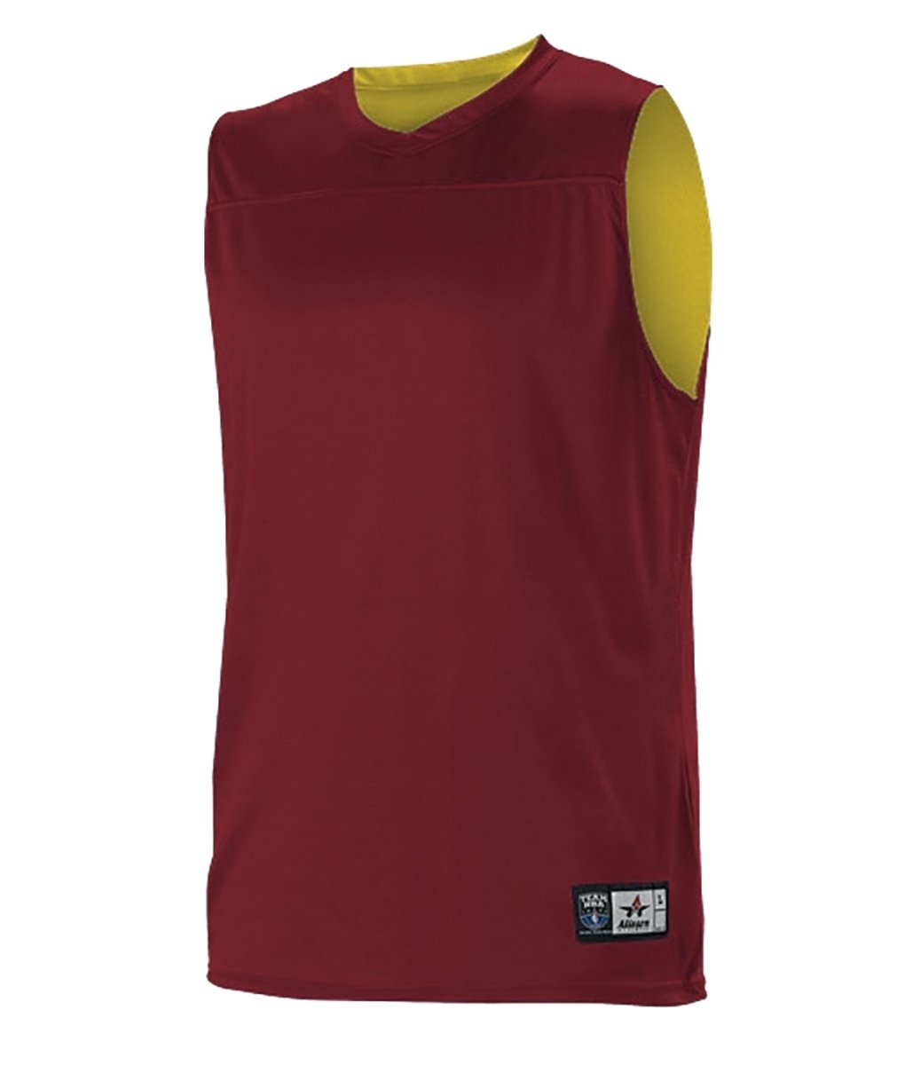 Augusta Sportswear NBA REVERSIBLE TEAM BASKETBALL JERSEY - Augusta Sportswear A105BA WINE/GOLD (BA) S