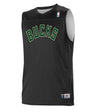 Augusta Sportswear NBA REVERSIBLE TEAM BASKETBALL JERSEY - Augusta Sportswear A105LA NBA BK/WHITE/MILWAUKEE BUCKS S