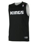 Augusta Sportswear NBA REVERSIBLE TEAM BASKETBALL JERSEY - Augusta Sportswear A105LA NBA BK/WHITE/SAC KINGS S