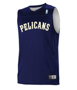 Augusta Sportswear NBA REVERSIBLE TEAM BASKETBALL JERSEY - Augusta Sportswear A105LA NBA NAVY/WHITE/NO PELICANS S