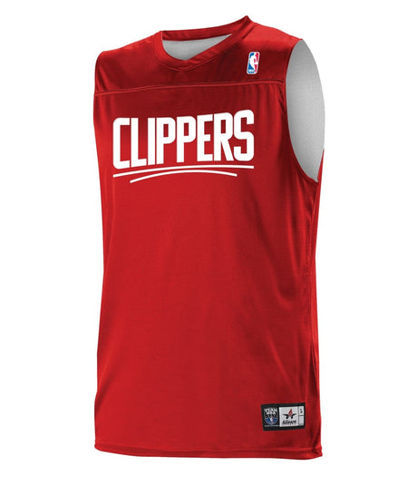 Augusta Sportswear NBA REVERSIBLE TEAM BASKETBALL JERSEY - Augusta Sportswear A105LA NBA RED/WHITE/LA CLIPPERS S