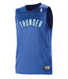 Augusta Sportswear NBA REVERSIBLE TEAM BASKETBALL JERSEY - Augusta Sportswear A105LA NBA THUN BLUE/NY/OKC THUNDER S
