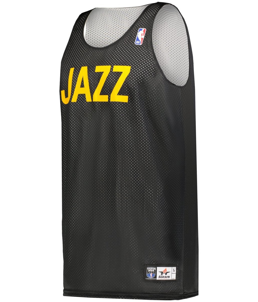 Augusta Sportswear NBA REVERSIBLE TEAM BASKETBALL JERSEY - Augusta Sportswear A115LA NBA BLACK/WHITE/UTAH JAZZ S