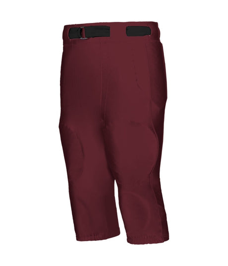 Augusta Sportswear No Fly Football Pant With Slotted Waist 675NF CARDINAL (BA) S