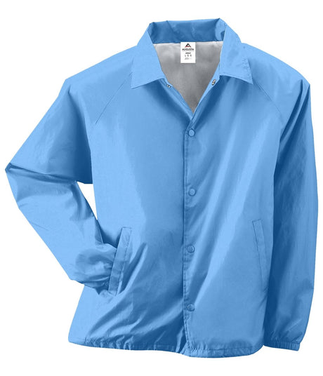 Augusta Sportswear Nylon Coach's Jacket/Lined 3100 COLUMBIA BLUE S