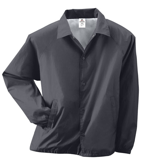 Augusta Sportswear Nylon Coach's Jacket/Lined 3100 GRAPHITE S