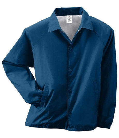 Augusta Sportswear Nylon Coach's Jacket/Lined 3100 NAVY S