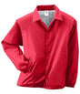 Augusta Sportswear Nylon Coach's Jacket/Lined 3100 RED S