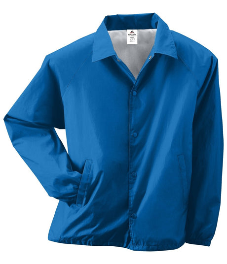 Augusta Sportswear Nylon Coach's Jacket/Lined 3100 ROYAL S