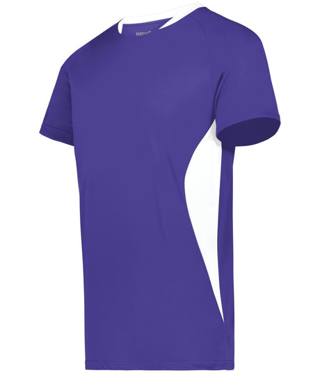 Augusta Sportswear Octane Soccer Jersey 322240 PURPLE/WHITE S