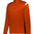 Augusta Sportswear ON THE RISE 1/4 ZIP PULLOVER 426500 BT. ORANGE/WHITE (BA) S