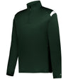 Augusta Sportswear ON THE RISE 1/4 ZIP PULLOVER 426500 FOREST/WHITE (BA) S