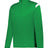 Augusta Sportswear ON THE RISE 1/4 ZIP PULLOVER 426500 KELLY/WHITE (BA) S