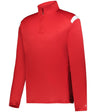 Augusta Sportswear ON THE RISE 1/4 ZIP PULLOVER 426500 RED/WHITE (BA) S