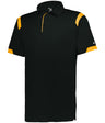 Augusta Sportswear ON THE RISE POLO 335000 BLACK/GOLD (BA) S