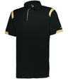 Augusta Sportswear ON THE RISE POLO 335000 BLACK/VEGAS (BA) S