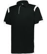 Augusta Sportswear ON THE RISE POLO 335000 BLACK/WHITE (BA) S