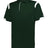 Augusta Sportswear ON THE RISE POLO 335000 FOREST/WHITE (BA) S