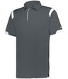 Augusta Sportswear ON THE RISE POLO 335000 GRAPHITE/WHITE (BA) S