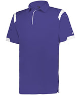 Augusta Sportswear ON THE RISE POLO 335000 PURPLE/WHITE (BA) S