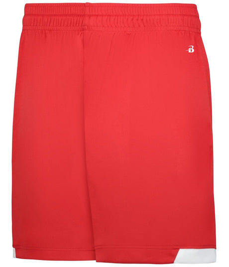Augusta Sportswear ON THE RISE SHORTS - Augusta Sportswear 710100 RED/WHITE (BA) S