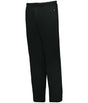Augusta Sportswear Open Bottom Fleece Pant 127700 BLACK S