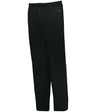 Augusta Sportswear Open Bottom Fleece Pant 127700 BLACK S