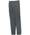 Augusta Sportswear Open Bottom Fleece Youth Pant 227700 CHARCOAL (BA) S