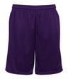 Augusta Sportswear POCKETED MESH SHORTS - Augusta Sportswear 721900 PURPLE (BA) S
