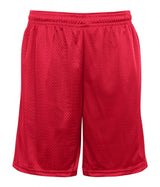 Augusta Sportswear POCKETED MESH SHORTS - Augusta Sportswear 721900 RED (BA) S