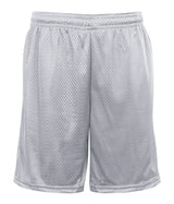 Augusta Sportswear POCKETED MESH SHORTS - Augusta Sportswear 721900 SILVER (BA) S