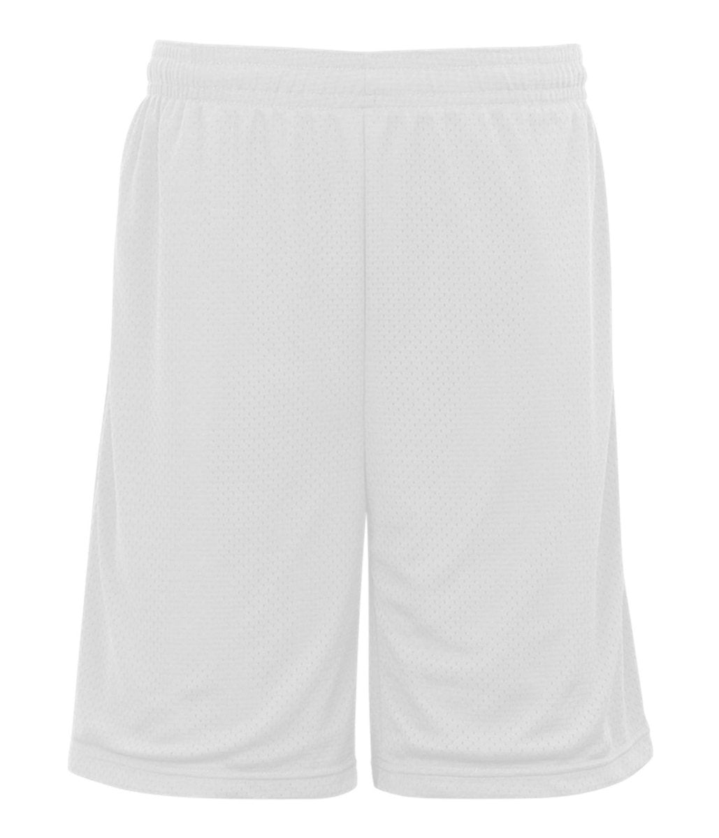 Augusta Sportswear POCKETED MESH SHORTS - Augusta Sportswear 721900 WHITE S
