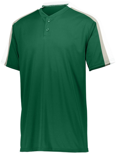 Augusta Sportswear Power Plus Jersey 2.0 1557 DARK GREEN/WHITE/SILVER GREY S