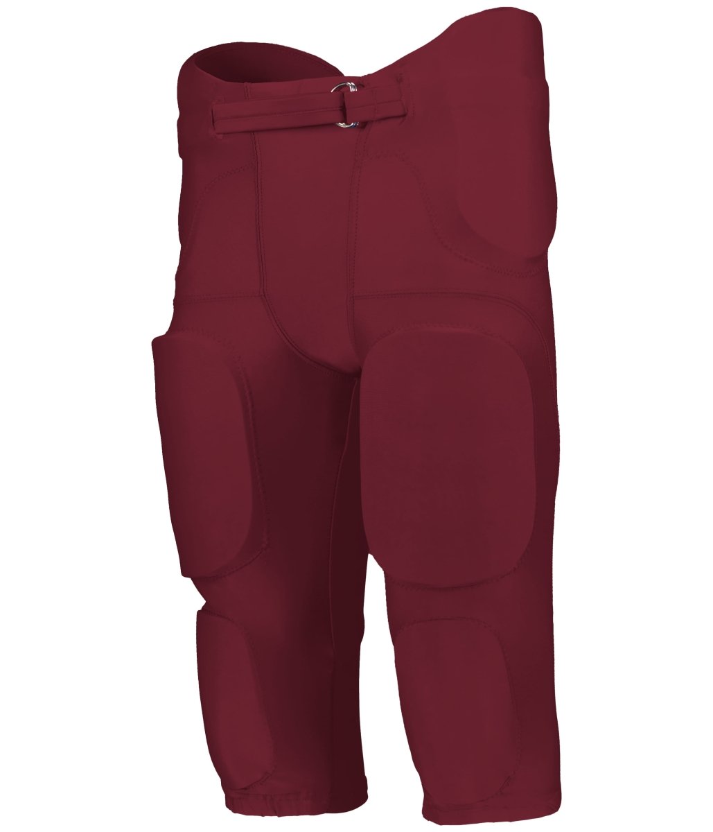 Augusta Sportswear POWER SPANDEX INTEGRATED FOOTBALL PANT 689S CARDINAL (BA) S