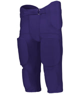 Augusta Sportswear POWER SPANDEX INTEGRATED FOOTBALL PANT 689S PURPLE (BA) S