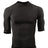 Augusta Sportswear PRO COMPRESSION 1/2 SLEEVE CREW 462700 BLACK S