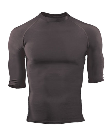Augusta Sportswear PRO COMPRESSION 1/2 SLEEVE CREW 462700 GRAPHITE (BA) S