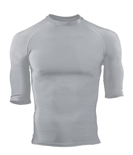 Augusta Sportswear PRO COMPRESSION 1/2 SLEEVE CREW 462700 SILVER (BA) S