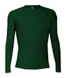 Augusta Sportswear PRO COMPRESSION LONG SLEEVE CREW 460500 FOREST (BA) S