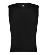 Augusta Sportswear PRO COMPRESSION SLEEVELESS CREW 463100 BLACK S