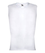 Augusta Sportswear PRO COMPRESSION SLEEVELESS CREW 463100 WHITE S