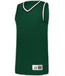 Augusta Sportswear RETRO BASKETBALL JERSEY - Augusta Sportswear A51000 FOREST/BLACK/WHITE (BA) S