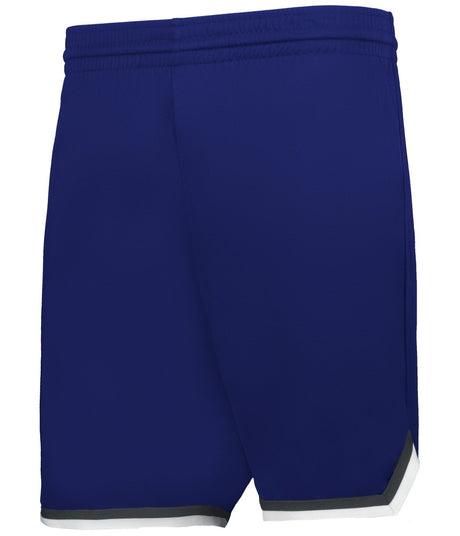Augusta Sportswear RETRO BASKETBALL SHORTS - Augusta Sportswear A52000 NAVY/GRAPHITE/WHITE (BA) S